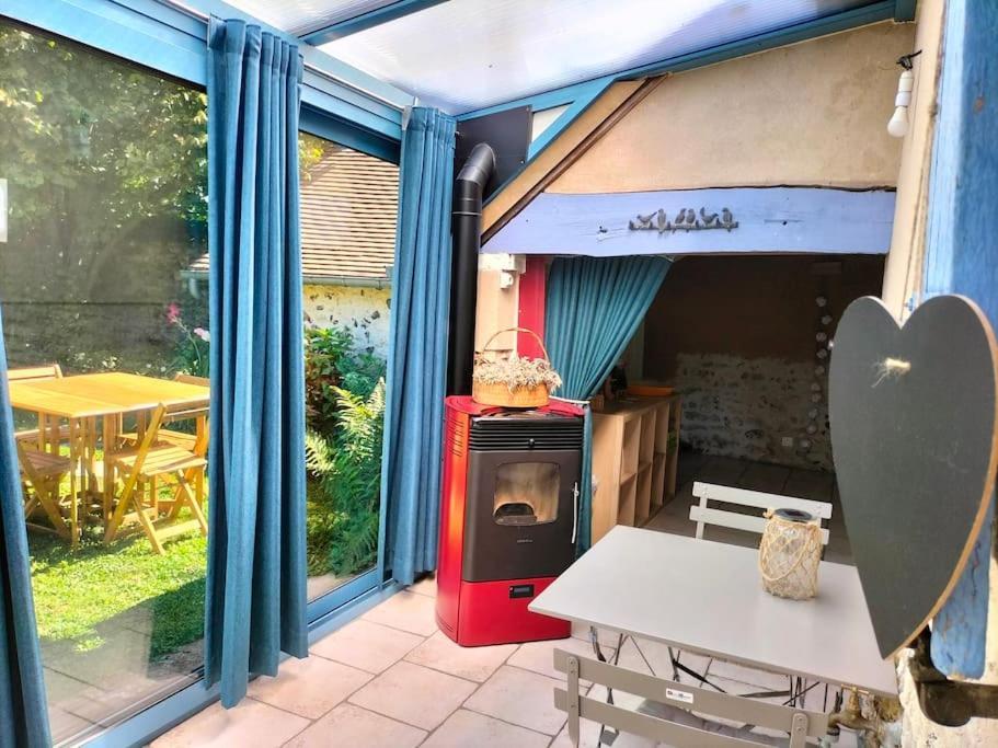 Charmante Maisonnette En Pierre Écardenville-sur-Eure Esterno foto