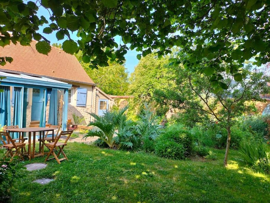 Charmante Maisonnette En Pierre Écardenville-sur-Eure Esterno foto